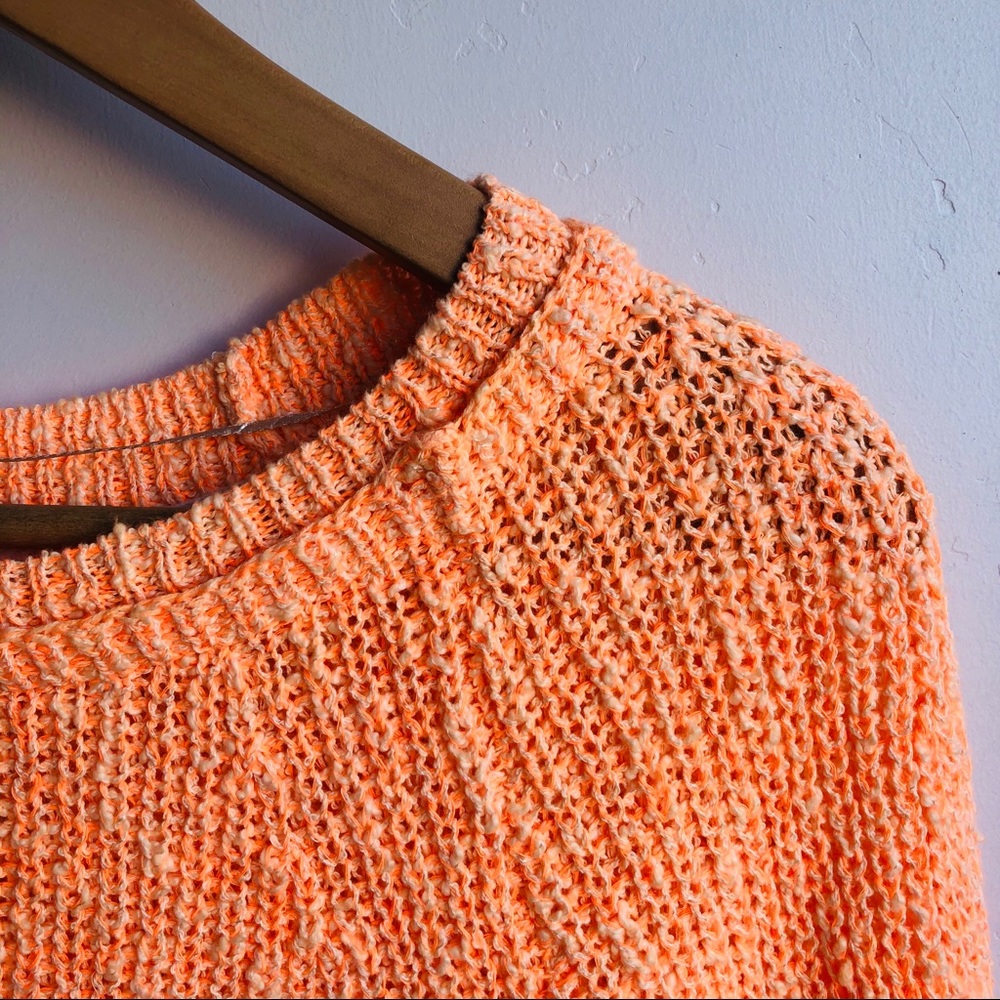 FREE PEOPLE Tangerine Electric City Pullover - Picture 6 of 7